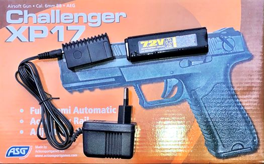 AEP batterioplader til 7,2 volts softairguns