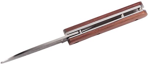 Herbertz junior foldekniv med skæfte af Cocobolo træ, kniv uden spids