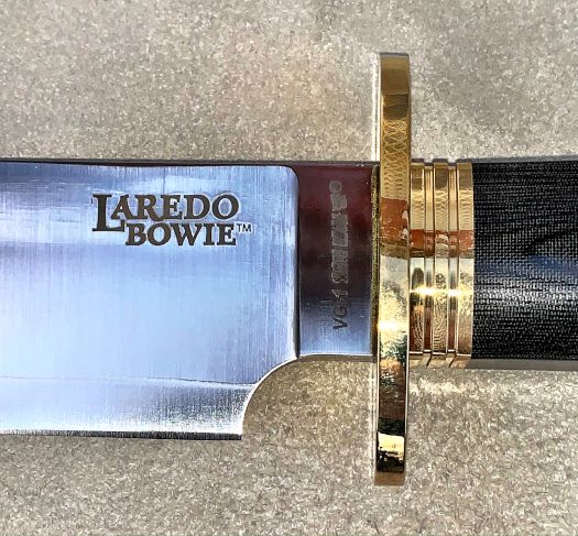 Cold Steel Laredo Bowie, San Mai III VG-1 stål, - luksus kniv med læderskede