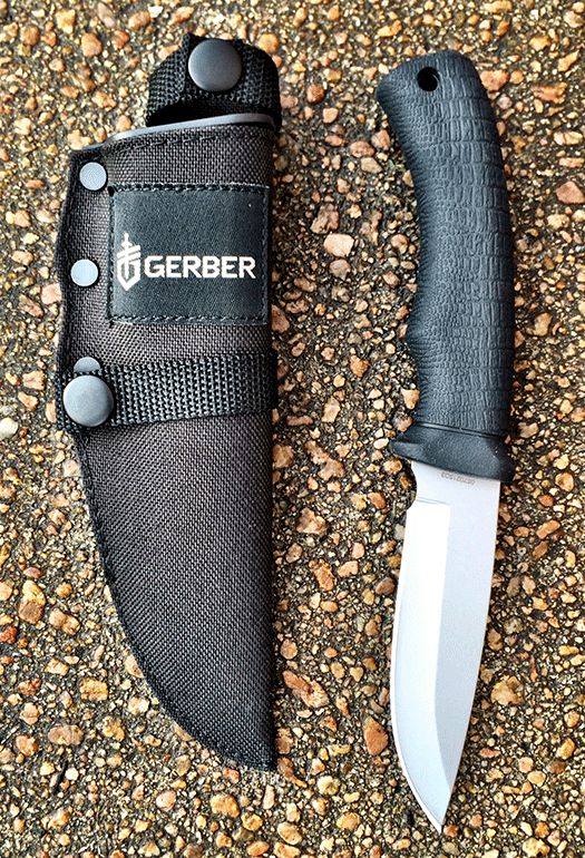 Gerber Gator Droppoint dolk med almindelig glat klinge