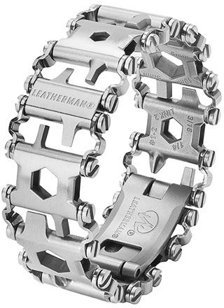 Leatherman Tread™ armlænke multiitool håndledsværktøj i poleret rustfrit stål