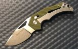 Mikkel Willumsen model Red E axislock foldekniv med dyb lommeclip