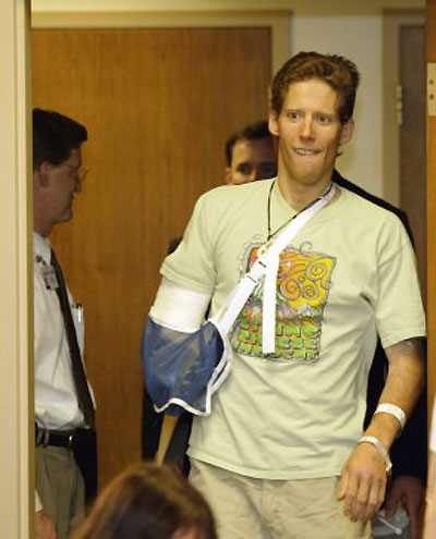 Aron Ralston, - billede fra Zuma Press