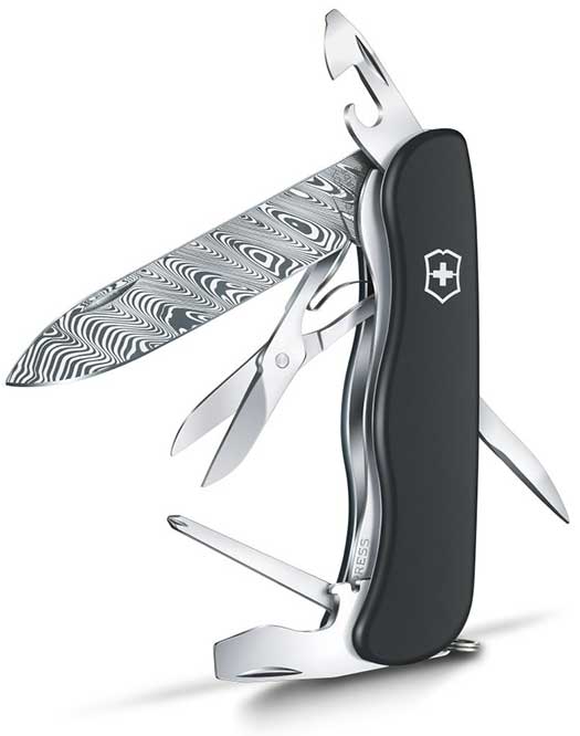 Victorinox 2017 Årgangskniv, damaskus knivblad, 0.8501.J17 Limited Edition 2017