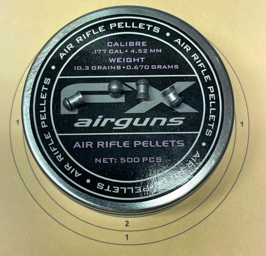 FX5561 4,52 mm 10,34 grains luftgeværhagl fxairguns hagl