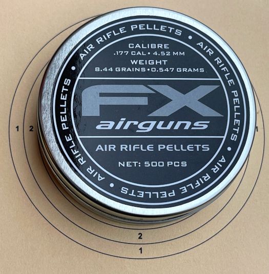 FXairguns hagl 4,52 mm 8,44 grain 0,547 gram Exact