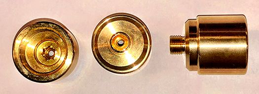 FXairguns luftfitting DIN 300 bar hun og 1/8-del tomme han adaptor