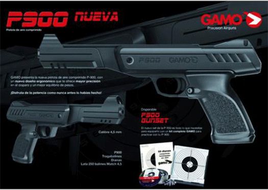 Gamo P 900 luftpistol sæt