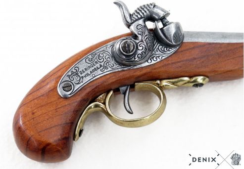 Derringer Philidelphia Forlader pistoler Denix 1018