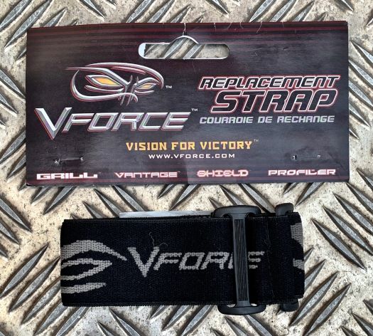 V-Force Armor Prostrap til banebrug med siliconestripes