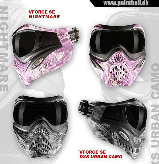 V-Force paintball beskyttelses masker GI Sportz Procaps Draxxus AirTechIndustries