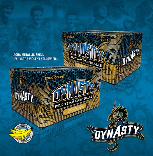 GI Sportz Custom Paintballs - Team paint til Dynasty