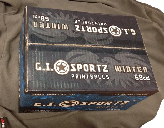 Paintball carton