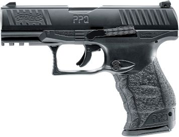 Walther PPQ M2 .43 Caliber T4E CO2 drevet paintballpistol, sort