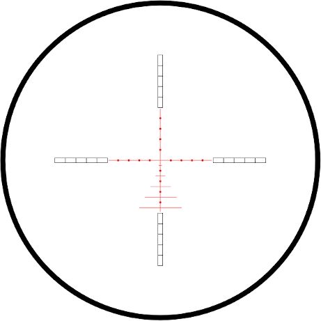 Hawke Airmax 30 Touch 3-12 x 32 AMX IR sigtekikker med sidewinder sigtebillede