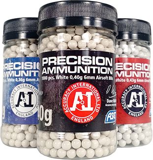 Accuracy International 6 mm BB heavy sniper ammunition