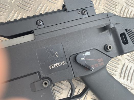 billede af fire selektoren påen vfc g36