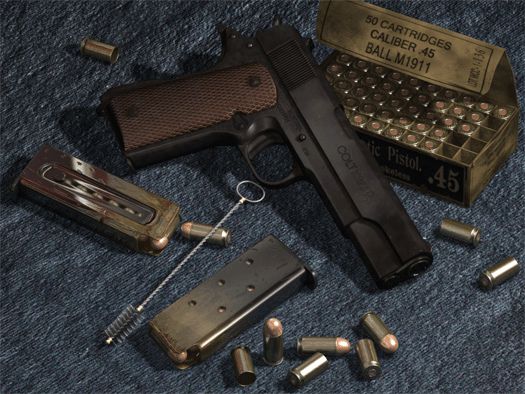 Colt 1911 A1 government pistol