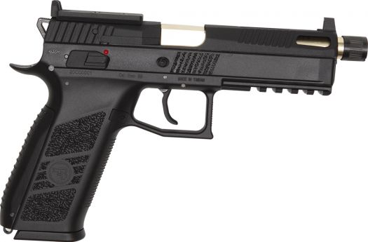 CZ P-09 OR optic ready co2 pistol med blowback, sort