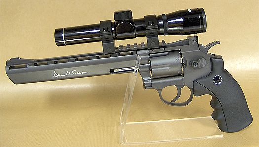 Dan wesson revolver 8 inch med pistol kikkert