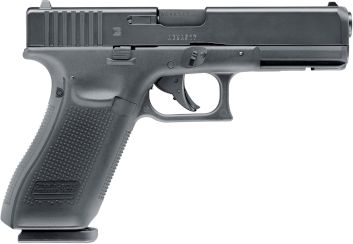 Glock 17 Gen5 Co2 pistoler til 6 mm BB kugler vellignende pistolmodel med originale mærker