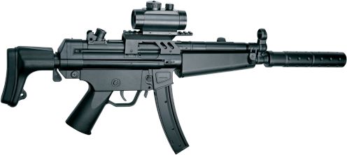 Heckler & Koch i en Brügge & Thomet AG udgave af model MP5 A5 6 mm BB softairgun