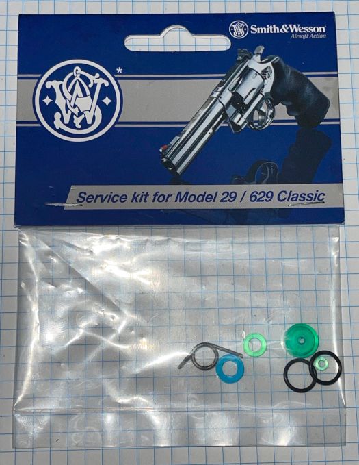 Smith & Wesson M29 6 mm BB Co2 revolver reparationskit 2.6449.9