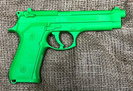 SC træningspistoler Beretta 92 M9 af grønt gummiplast 92RGB92Z